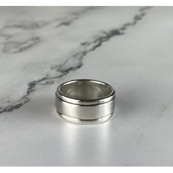925 Sterling Silver Spinner Ring Size 6.5