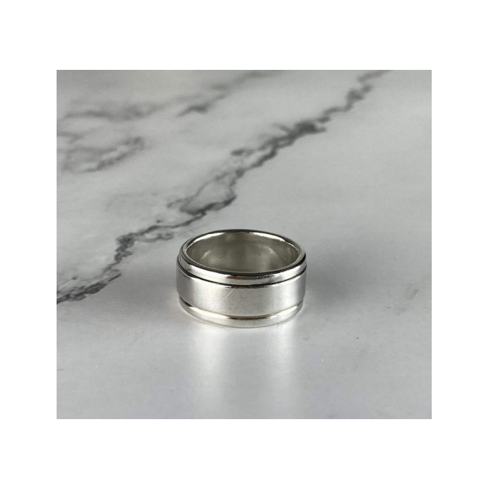 925 Sterling Silver Spinner Ring Size 6.5