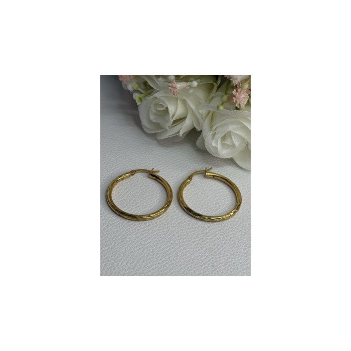 925 Sterling Silver Gold Plated Earrings Length 1.25 Inch