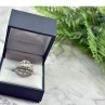 925 Sterling Silver White Beryl (Goshenite) Ring Size 5.5