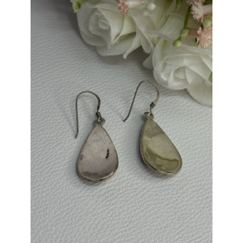 Navajo Turquoise Native American 925 Sterling Silver Earrings