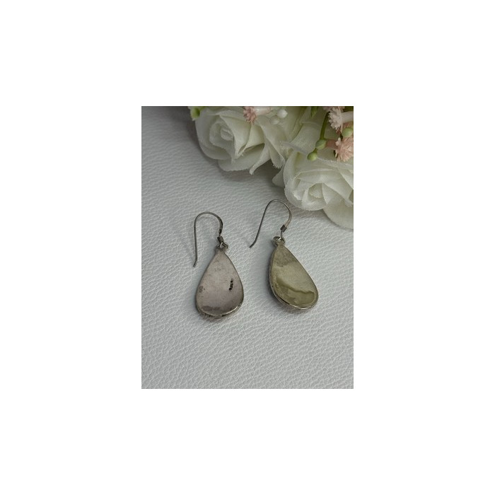 Navajo Turquoise Native American 925 Sterling Silver Earrings