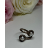 VINTAGE 925 STERLING SILVER PEARL RING  SIZE 5