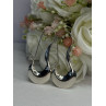 Elegant 925 Sterling Silver Earrings Length 1.90 Inch