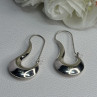 Elegant 925 Sterling Silver Earrings Length 1.90 Inch
