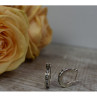 925 Sterling Silver CZ Classic Earrings Thailand