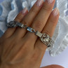 Vintage Dane Craft 925 Sterling Silver Bracelet Size 7.5