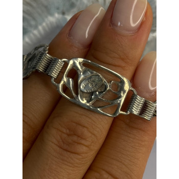 Vintage Dane Craft 925 Sterling Silver Bracelet Size 7.5