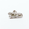 925 Sterling Silver Wolf Pendant