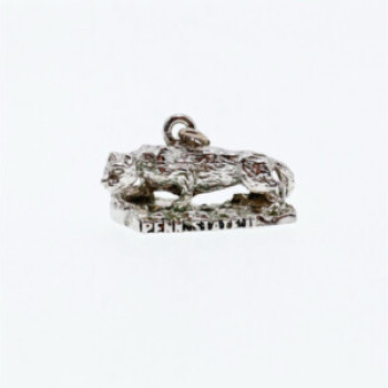 925 Sterling Silver Wolf Pendant