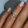 925 Sterling Silver Ring Size 4.5