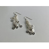 MILOR 925 STERLING SILVER EARRINGS ITALY