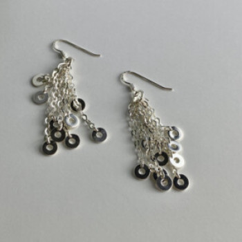 Milor 925 Sterling Silver Earrings Italy