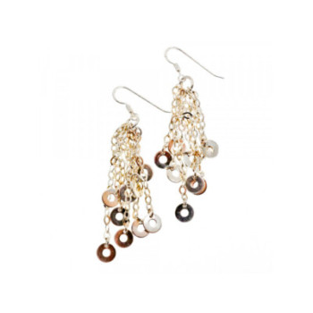 MILOR 925 STERLING SILVER EARRINGS ITALY