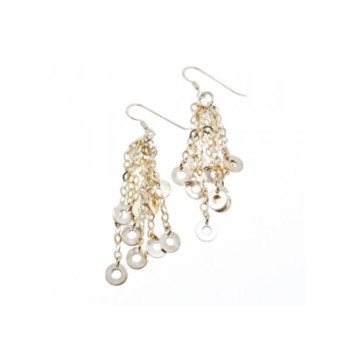 MILOR 925 STERLING SILVER EARRINGS ITALY