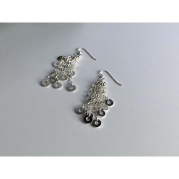 MILOR 925 STERLING SILVER EARRINGS ITALY