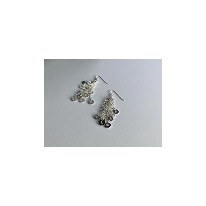 MILOR 925 STERLING SILVER EARRINGS ITALY