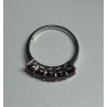 925 Sterling Silver Spinel Ring Size 7