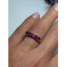 925 Sterling Silver Spinel Ring Size 7