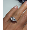 925 Sterling Silver CZ Ring Size 5.5