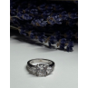 925 Sterling Silver CZ Ring Size 5.5