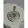 925 Sterling Silver Alexandrite Pendant Length 1.8 Inch