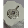 925 Sterling Silver Alexandrite Pendant Length 1.8 Inch