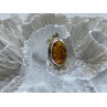 925 Sterling Silver Amber Pendant
