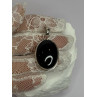 925 Sterling Silver Black Onyx Pendant Length 1.7 Inch