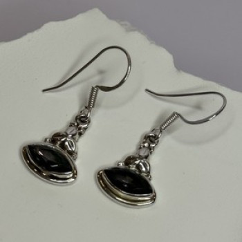 925 Sterling Silver Alexandrite Earrings Length 1.3 Inch