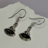 925 Sterling Silver Alexandrite Earrings Length 1.3 Inch