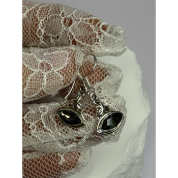 925 Sterling Silver Alexandrite Earrings Length 1.3 Inch