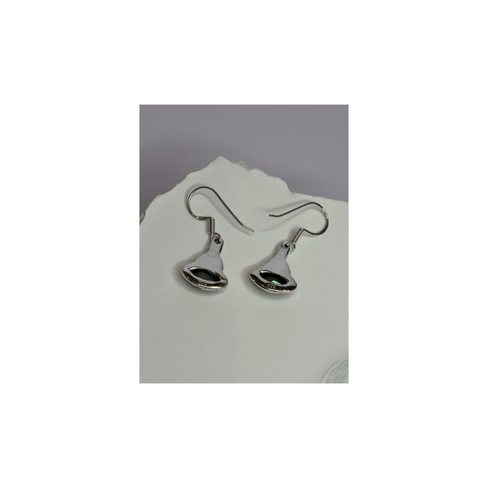 925 Sterling Silver Alexandrite Earrings Length 1.3 Inch