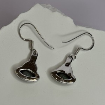 925 Sterling Silver Alexandrite Earrings Length 1.3 Inch
