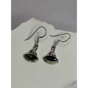 925 Sterling Silver Alexandrite Earrings Length 1.3 Inch