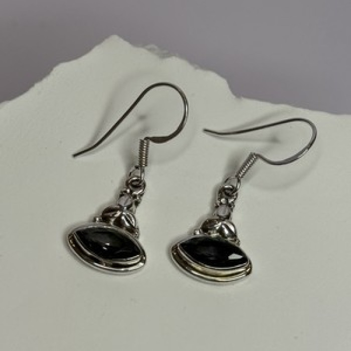 925 Sterling Silver Alexandrite Earrings Length 1.3 Inch