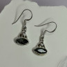 925 Sterling Silver Alexandrite Earrings Length 1.3 Inch