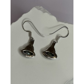 925 Sterling Silver Alexandrite Earrings Length 1.3 Inch