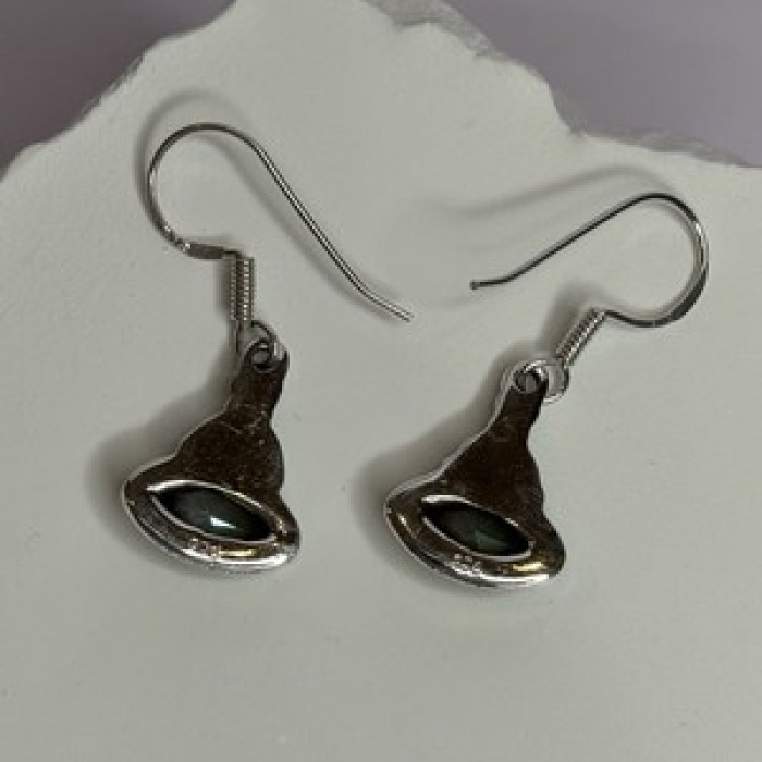 925 Sterling Silver Alexandrite Earrings Length 1.3 Inch