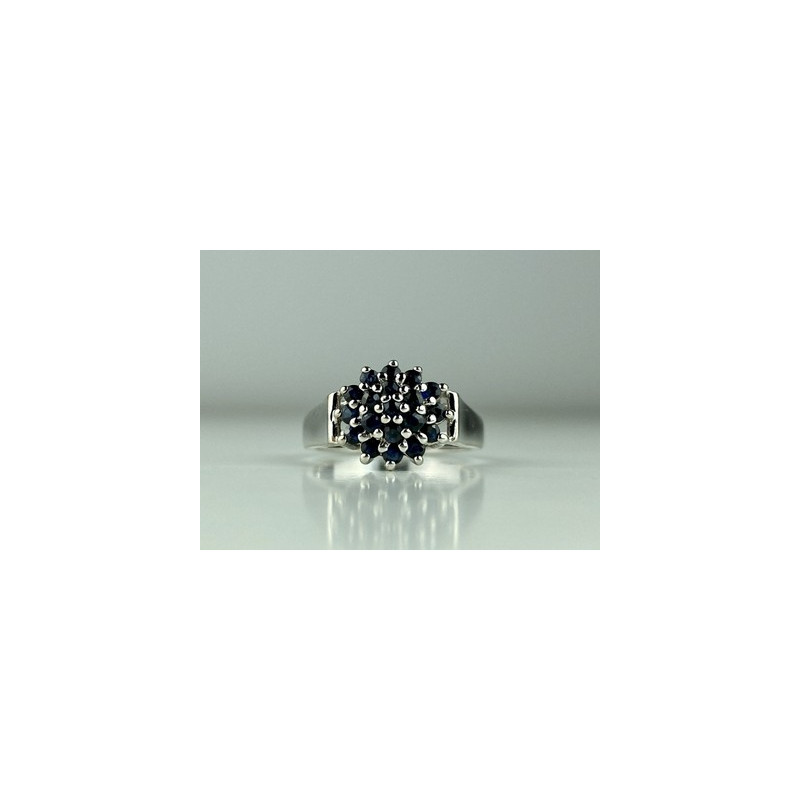 925 Sterling Silver Sapphires 