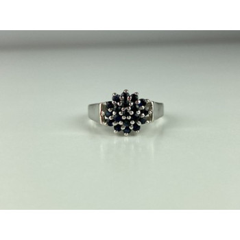 925 Sterling Silver Sapphires 