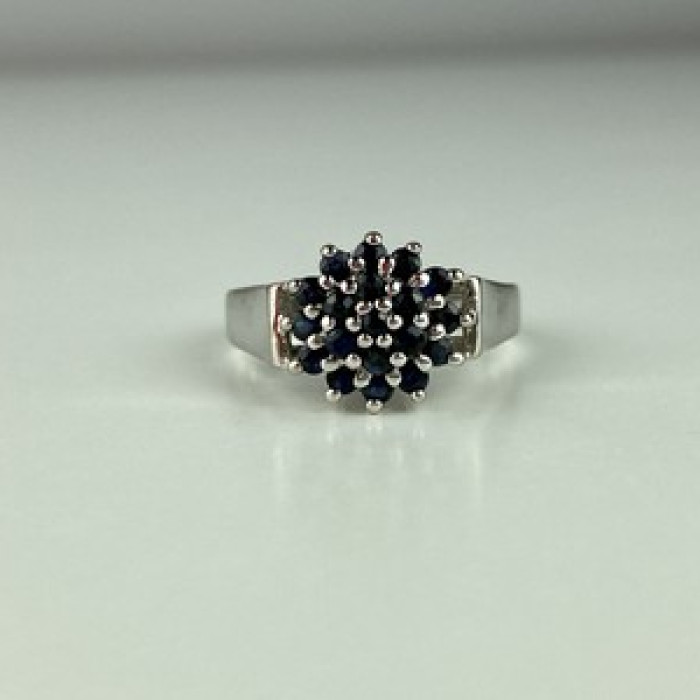 925 Sterling Silver Sapphires 