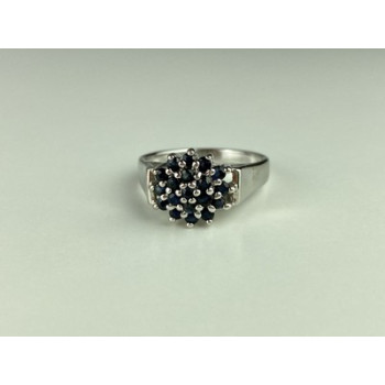 925 Sterling Silver Sapphires 