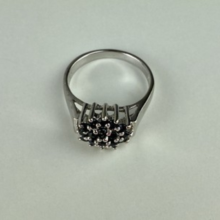 925 Sterling Silver Sapphires 