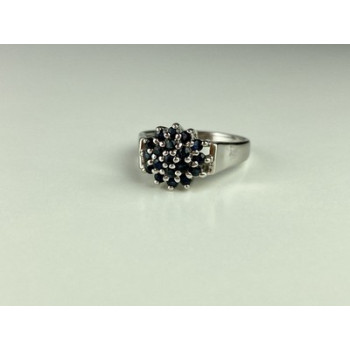 925 Sterling Silver Sapphires 