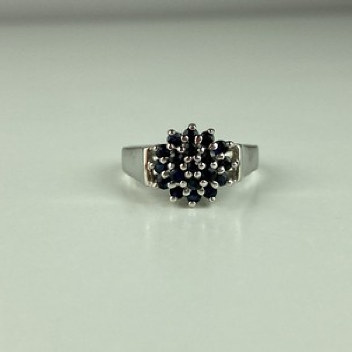 925 Sterling Silver Sapphires 