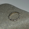 925 Sterling Silver CZ Ring Size 7