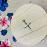 925 Sterling Silver CZ Cross Pendant