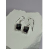925 Sterling Silver Alexandrite Elegant Earrings Length 1.2 Inch