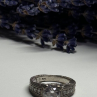 925 Sterling Silver CZ Ring Size 6